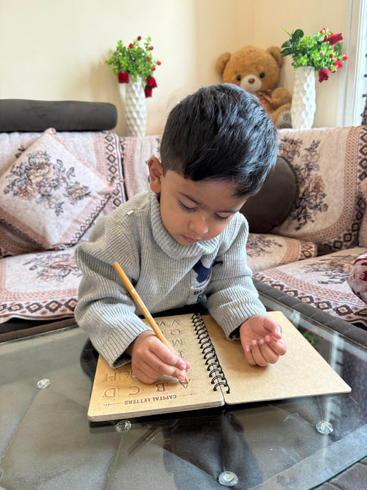 Grooved Learning Kit (Reusable Arabic + English)